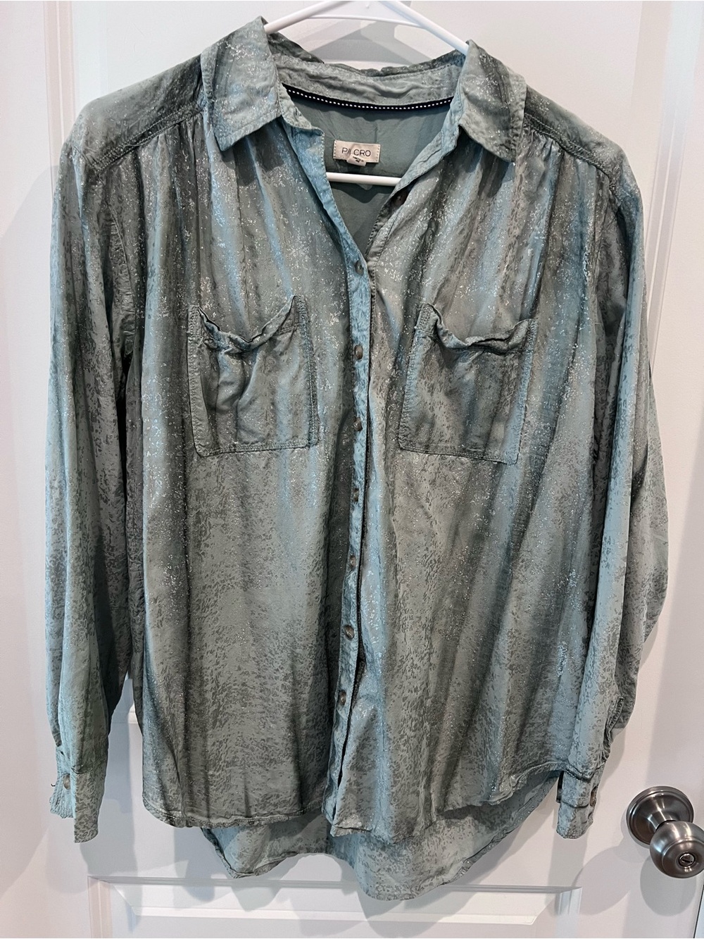 Pilcro Button-Up Blouse Size Small